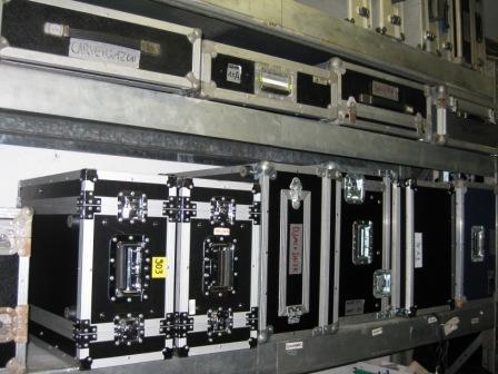 UHF-Systeme, Mixer, Amps in Cases